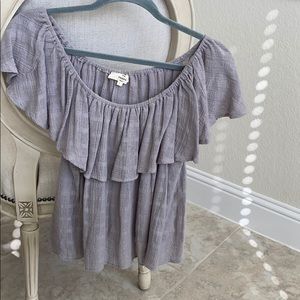 Off the shoulder top